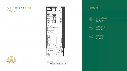 Студия — 37.1–37.6 м²
