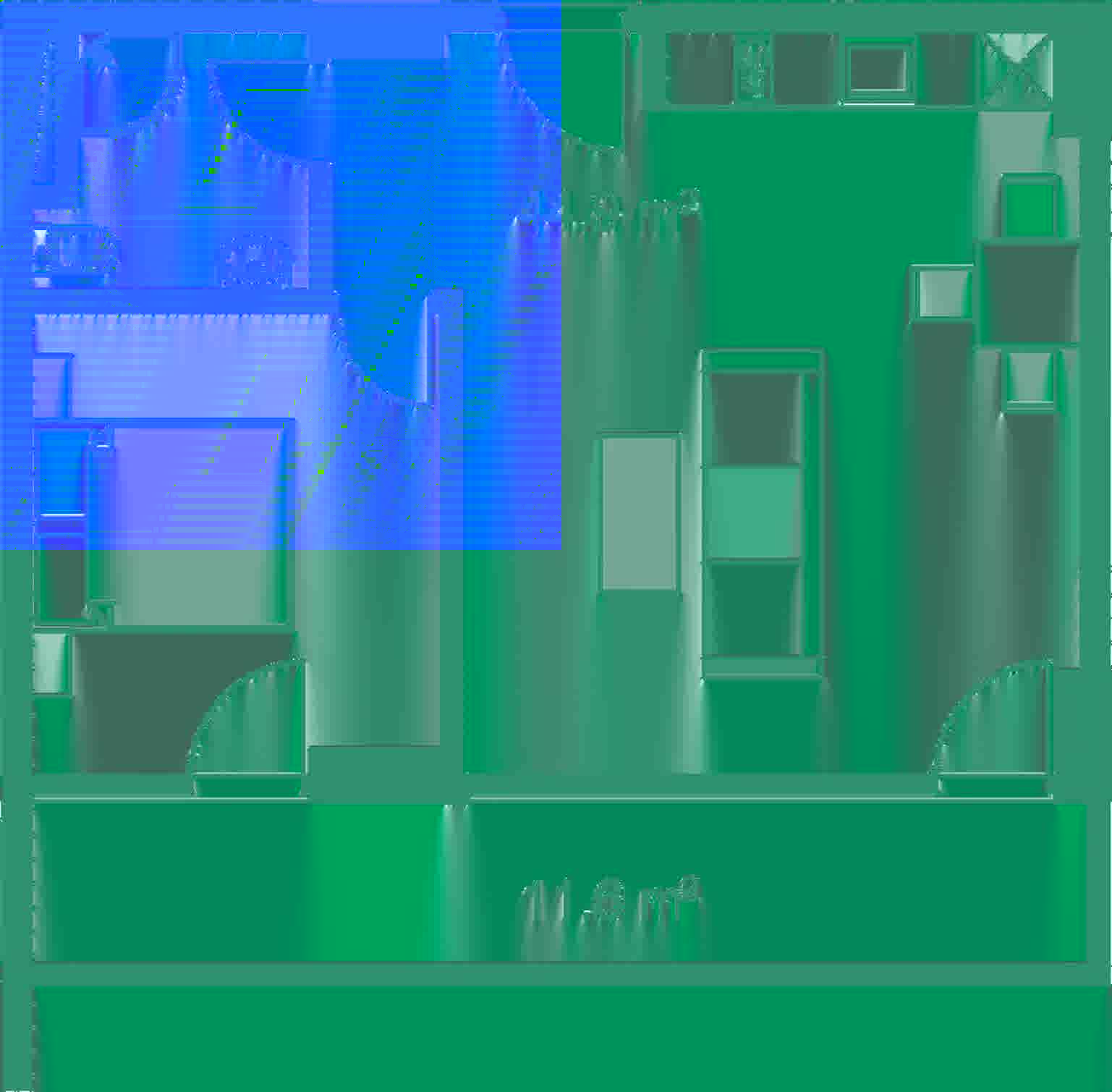 Green Side Gonio — გეგმა 35